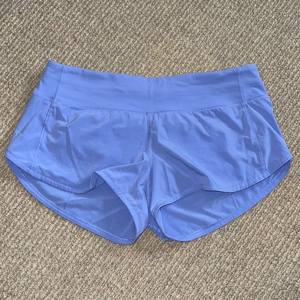 Lululemon Blue/Periwinkle Speed Up Short